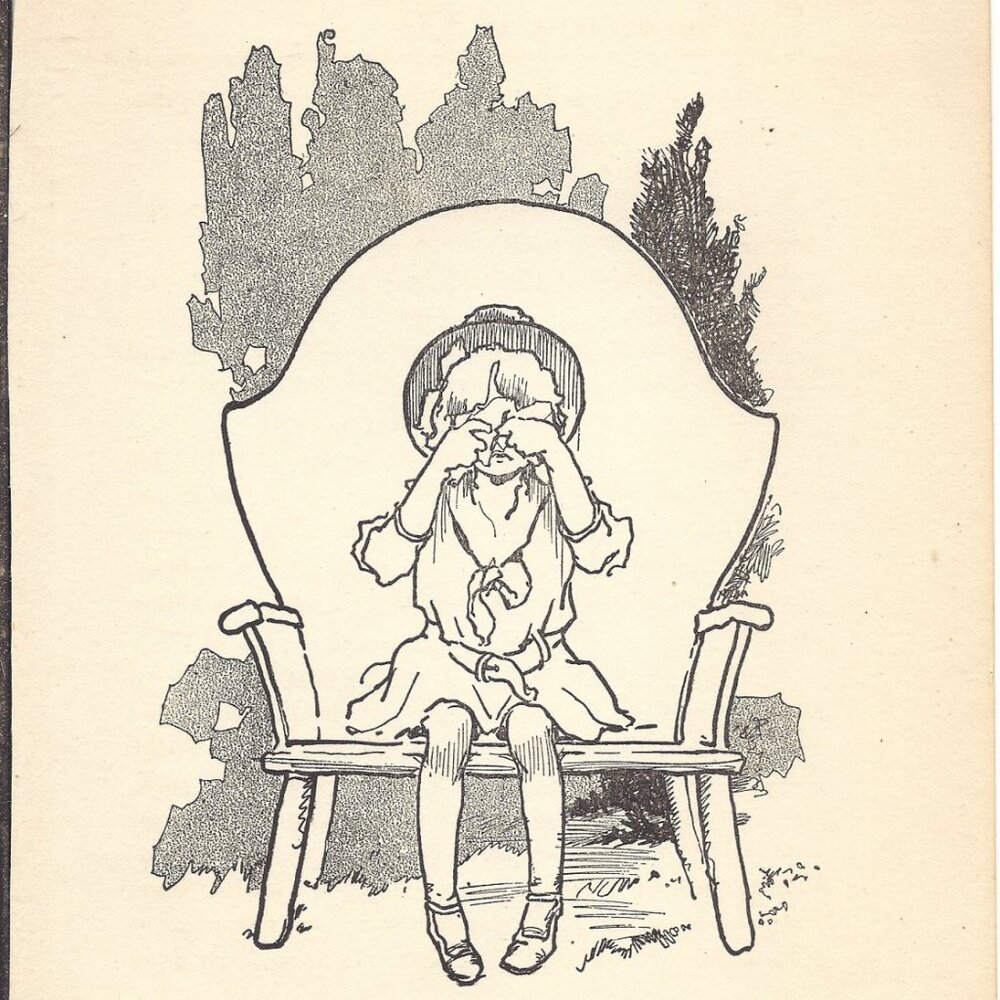 John R, Neill - 1915 The Scarecrow of OZ - Full Page Print #10